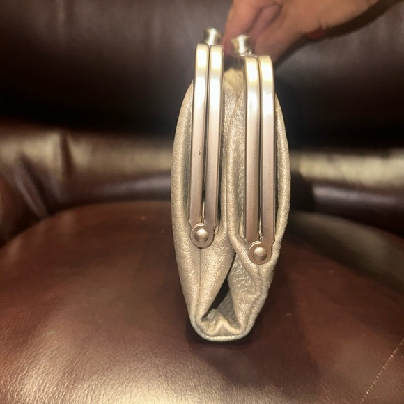 Chico’s Faux Leather Foldout Clutch - Picture 4 of 16